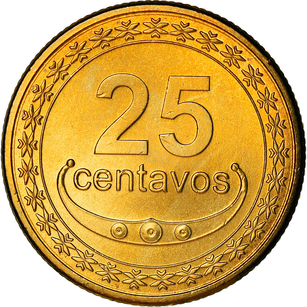 Coin, EAST TIMOR, 25 Centavos, 2013, Lisbon, MS(63), Nickel-brass, KM:4