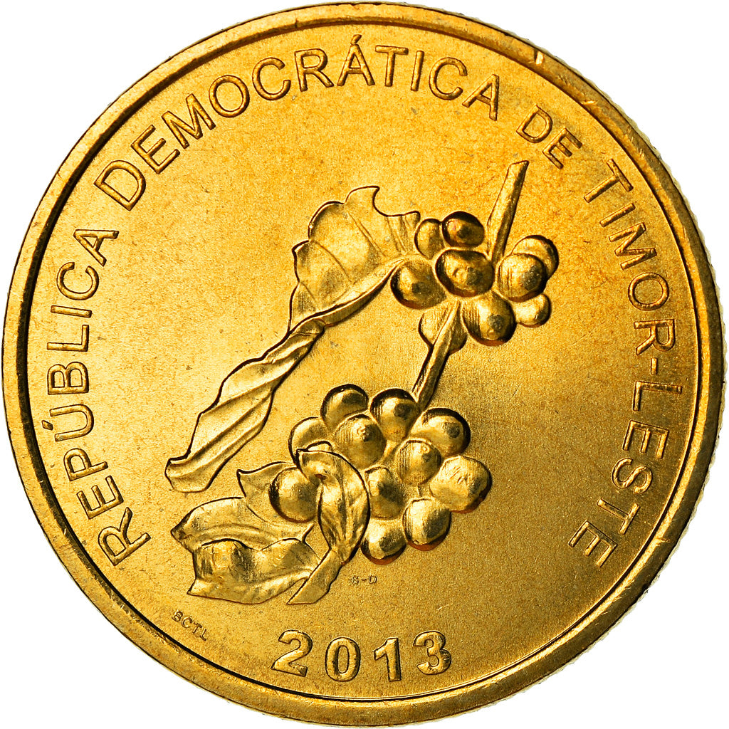 Moneta, TIMOR EAST, 50 Centavos, 2013, Lisbon, SPL, Nichel-ottone
