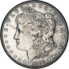 Coin, United States, Morgan Dollar, Dollar, 1879, U.S. Mint, San Francisco