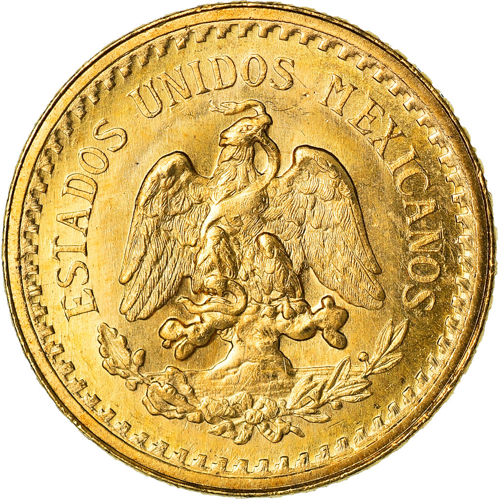 Moneta, Messico, 2-1/2 Pesos, 1945, Mexico City, SPL+, Oro, KM:463