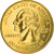 Monnaie, États-Unis, Massachusetts, Quarter, 2000, U.S. Mint, Denver, golden