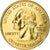 Moneta, USA, New York, Quarter, 2001, U.S. Mint, Denver, golden, MS(64)