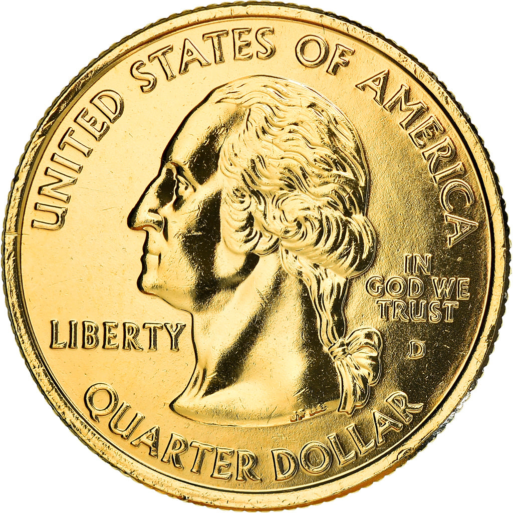 Coin, United States, Quarter, 2004, U.S. Mint, Denver, MS(63), Copper-Nickel