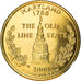 Munten, Verenigde Staten, Maryland, Quarter, 1999, U.S. Mint, Denver, golden