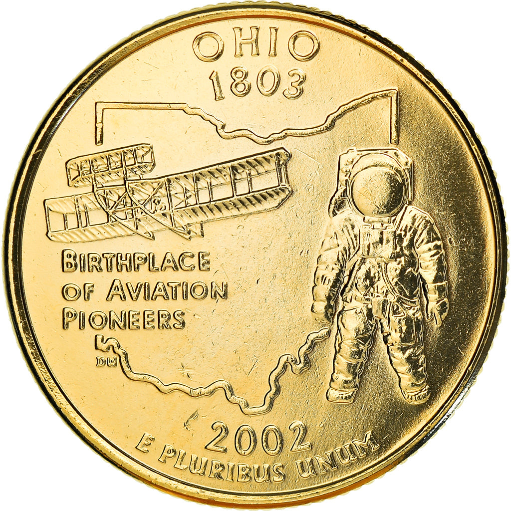 Coin, United States, Quarter, 2002, U.S. Mint, Denver, MS(60-62), Copper-Nickel