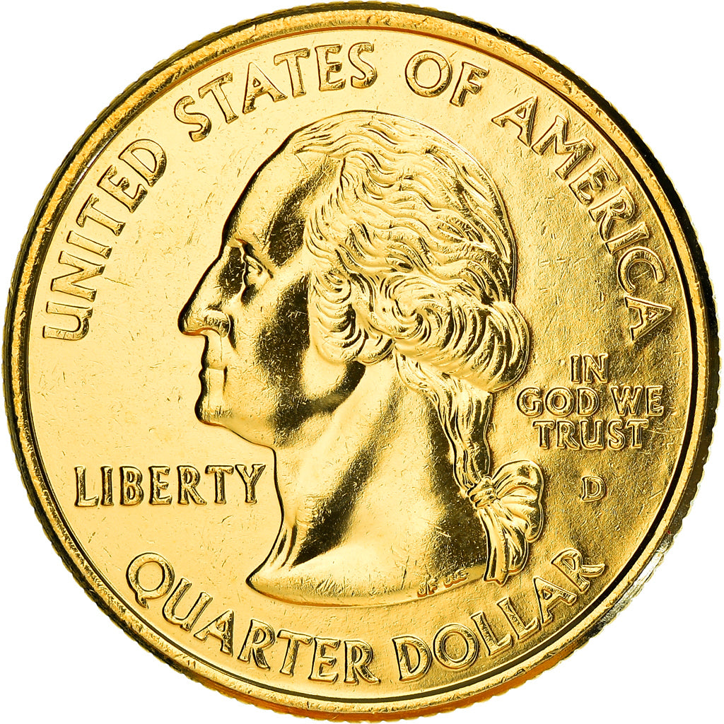 Coin, United States, Quarter, 2001, U.S. Mint, Denver, MS(63), Copper-Nickel