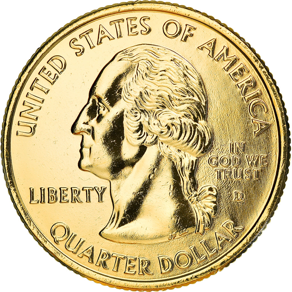 Moneta, Stati Uniti, Quarter, 2004, U.S. Mint, Denver, SPL, Rame ricoperto in