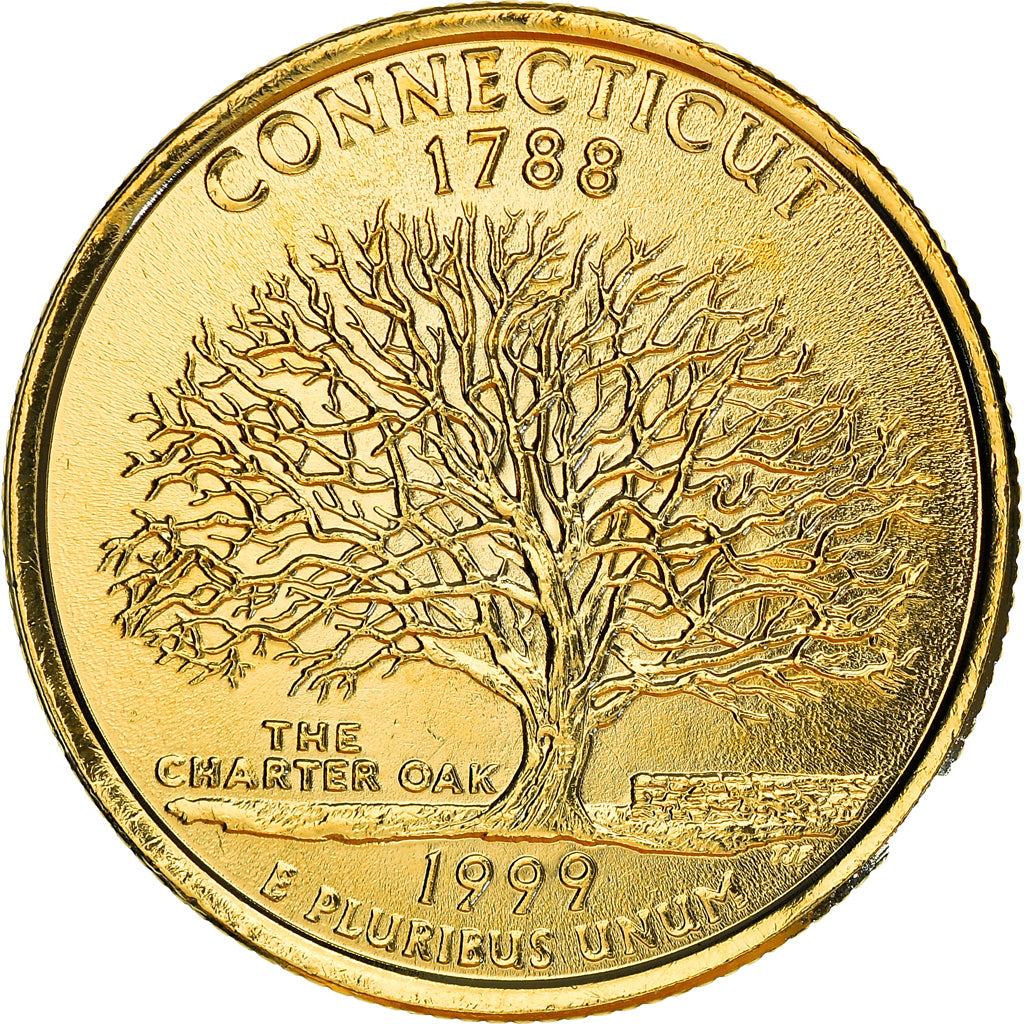 Coin, United States, Quarter, 1999, U.S. Mint, Philadelphia, MS(63)