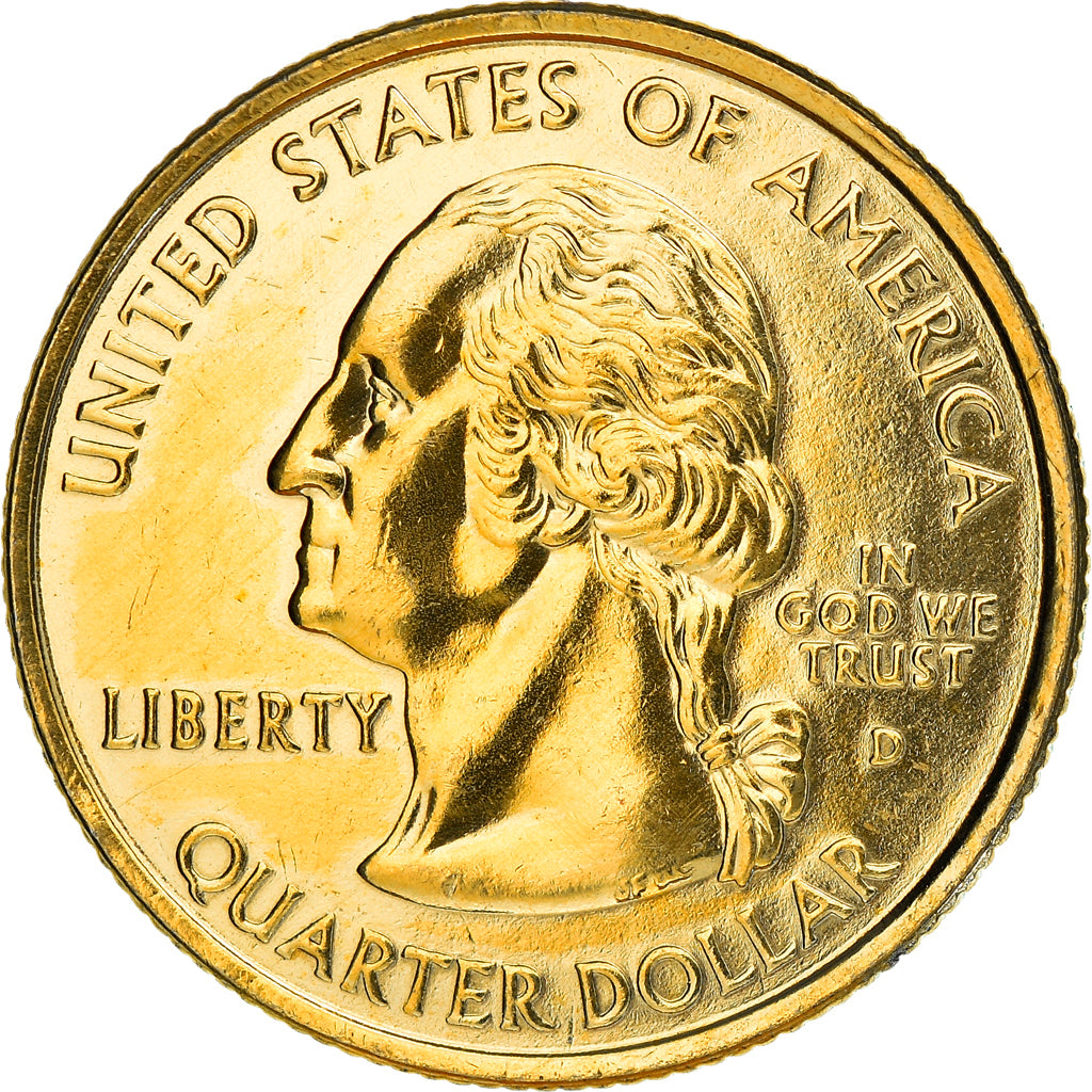 Coin, United States, Quarter, 2000, U.S. Mint, Denver, MS(63), Copper-Nickel