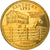 Moneda, Estados Unidos, Kentucky, Quarter, 2001, U.S. Mint, SC, Gold plated