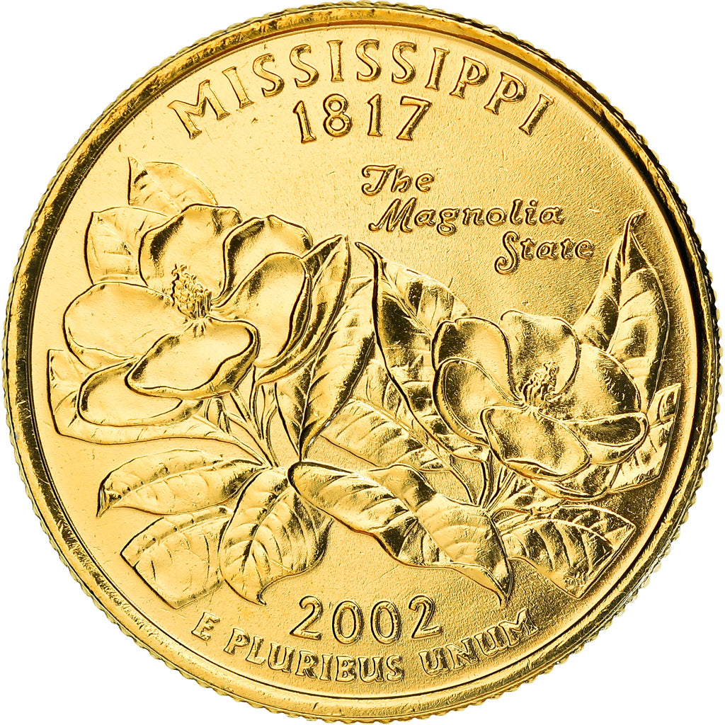 Coin, United States, Quarter, 2002, U.S. Mint, Philadelphia, MS(63)