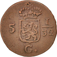 Münze, NETHERLANDS EAST INDIES, 1/2 Duit, 1808, Dordrecht, SS, Kupfer, KM:75