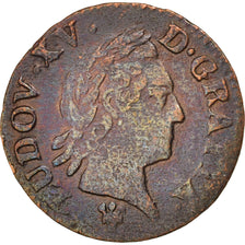 FRANCE, Liard à la vieille tête, Liard, 1770, Reims, KM #543.9, VF(30-35), Coppe