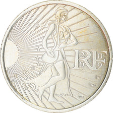 France, 10 Euro, 2009, MS(60-62), Silver, Gadoury:EU337, KM:1580