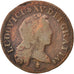 Louis XV, 1/2 sol au buste enfantin, 1721 S, Reims, Gadoury 273