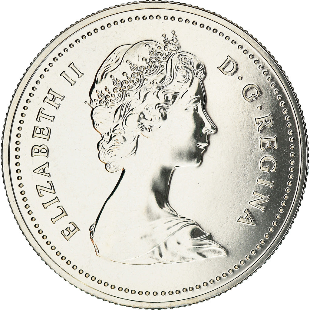 Coin, Canada, Elizabeth II, Dollar, 1980, Royal Canadian Mint, Ottawa