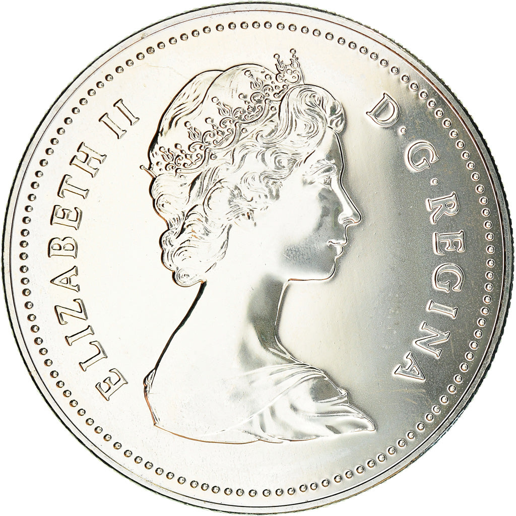 Coin, Canada, Elizabeth II, Dollar, 1980, Royal Canadian Mint, Ottawa