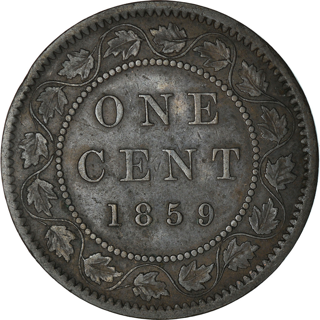 Moneta, Canada, Victoria, Cent, 1859, Royal Canadian Mint, Ottawa, BB, Bronzo