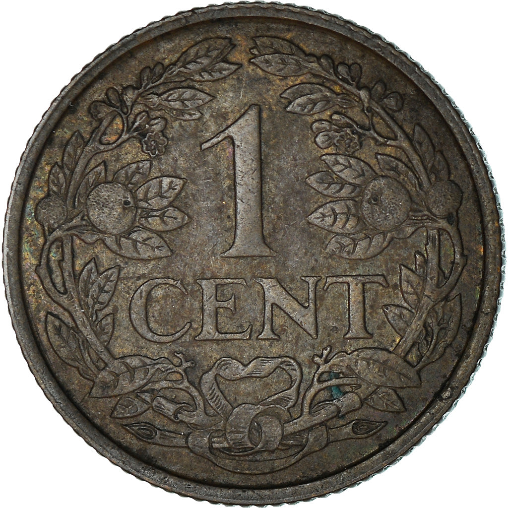 Coin, Netherlands, Wilhelmina I, Cent, 1940, AU(50-53), Bronze, KM:152