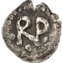 Coin, France, Pépin le Bref, Obol, EF(40-45), Silver