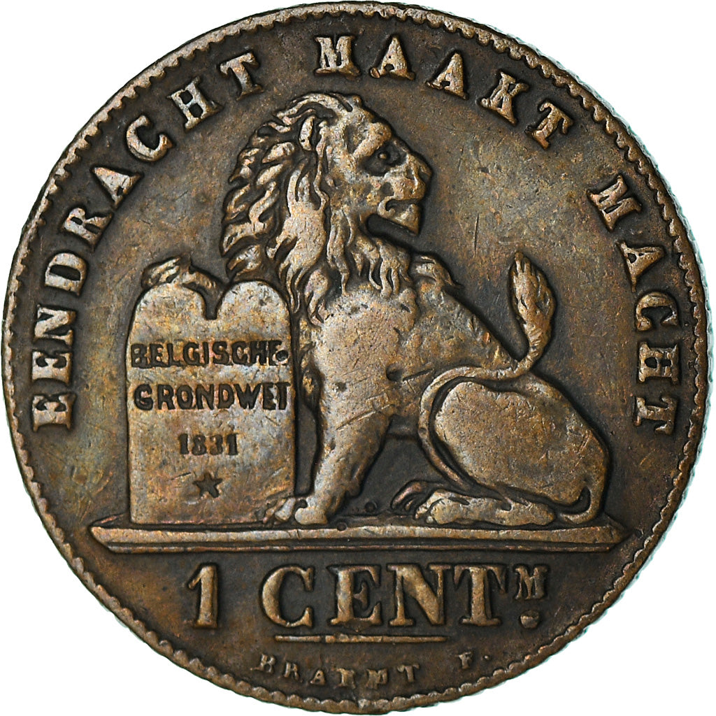Moeda, Bélgica, Centime, 1912, VF(20-25), Cobre, KM:77