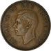 Münze, Südafrika, George VI, Penny, 1938, SS, Bronze, KM:25