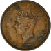 Moneta, Mauritius, George VI, 5 Cents, 1945, Pretoria, MB, Bronzo, KM:20