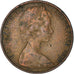 Münze, Australien, Elizabeth II, 2 Cents, 1966, Melbourne, S, Bronze, KM:63