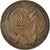 Moneta, Australia, Elizabeth II, 2 Cents, 1966, Melbourne, MB, Bronzo, KM:63