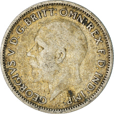 Coin, Great Britain, George V, 6 Pence, 1936, VF(30-35), Silver, KM:832