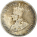 Coin, Straits Settlements, George V, 10 Cents, 1926, VF(20-25), Silver, KM:29b