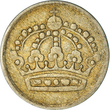 Coin, Sweden, Gustaf VI, 10 Öre, 1954, VF(20-25), Silver, KM:823