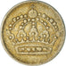 Coin, Sweden, Gustaf VI, 10 Öre, 1954, VF(20-25), Silver, KM:823