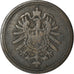 Moneta, GERMANIA - IMPERO, Wilhelm I, Pfennig, 1876, Berlin, MB+, Rame, KM:1