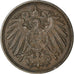 Coin, GERMANY - EMPIRE, Wilhelm II, Pfennig, 1913, Karlsruhe, EF(40-45), Copper