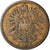 Moneda, ALEMANIA - IMPERIO, Wilhelm I, 2 Pfennig, 1875, Hambourg, MBC, Cobre