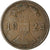 Coin, GERMANY, WEIMAR REPUBLIC, 2 Rentenpfennig, 1924, Stuttgart, VF(30-35)