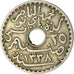 Münze, Tunesien, Muhammad al-Nasir Bey, 25 Centimes, 1920, Paris, S+