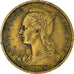 Coin, Réunion, 10 Francs, 1955, Paris, VF(30-35), Aluminum-Bronze, KM:10