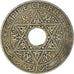 Moneta, Marocco, Yusuf, 25 Centimes, 1921, bi-Bariz, Paris, BB+, Rame-nichel
