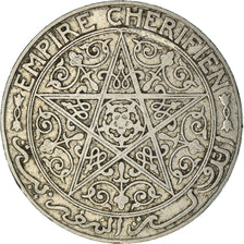 Monnaie, Maroc, Yusuf, Franc, 1921, bi-Bariz, Paris, TTB, Nickel, KM:36.1