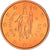 San Marino, 2 Euro Cent, 2004, Rome, MS(64), Copper Plated Steel, KM:441