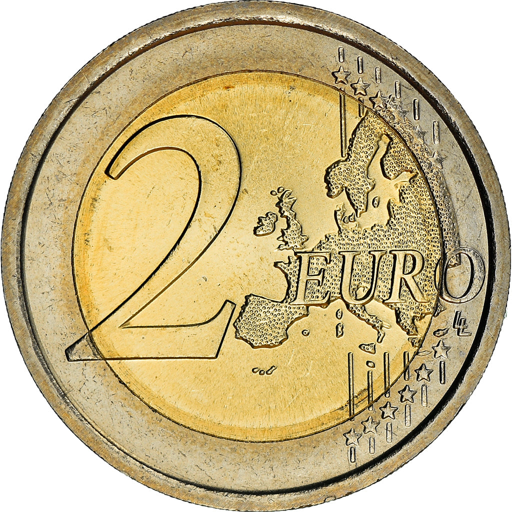 San Marino, 2 Euro, 2011, Rome, SPL+, Bi-metallico, KM:486