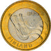 Finlandia, 5 Euro, Le barrage d'Imatrankoski, 2013, BB+, Bi-metallico