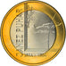 Slovenia, 3 Euro, Janez Puhar, 2014, MS(63), Bi-Metallic