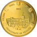 Monaco, 50 Euro Cent, 2005, unofficial private coin, MS(64), Brass