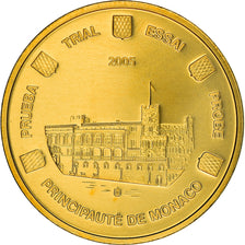 Monaco, 20 Euro Cent, 2005, unofficial private coin, UNZ+, Messing