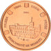 Monaco, Euro Cent, 2005, unofficial private coin, SPL+, Acciaio placcato rame