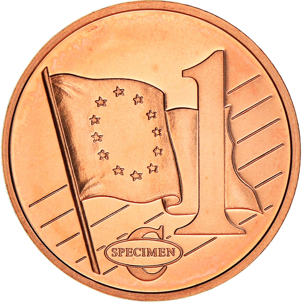 Monaco, Euro Cent, 2005, unofficial private coin, SPL+, Acciaio placcato rame