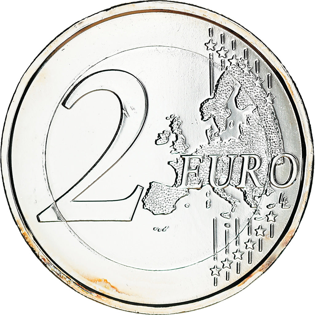 Portugal, 2 Euro, Police de sécurité publique, 2017, Silver-plated, MS(63)